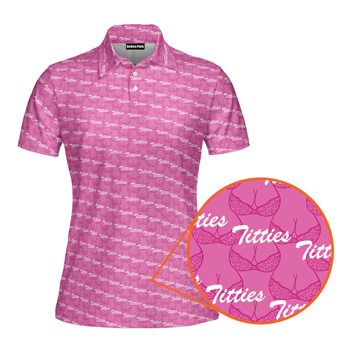 Bumper McGee Funny Polo Shirt For Women 