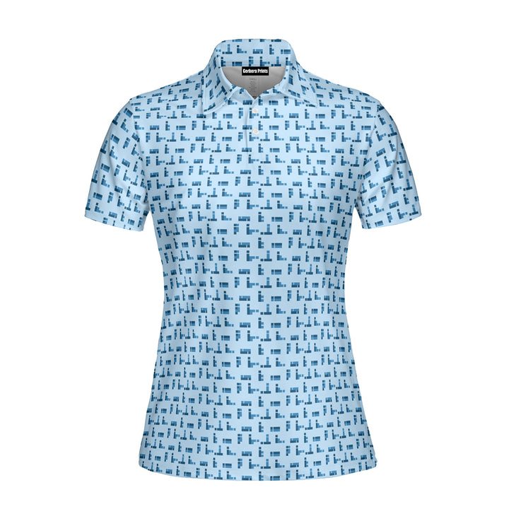 Puzzle Lovers Funny Polo Shirt For Women 