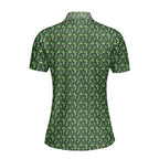 Camouflage Frank and Beans Funny Polo Shirt For Women