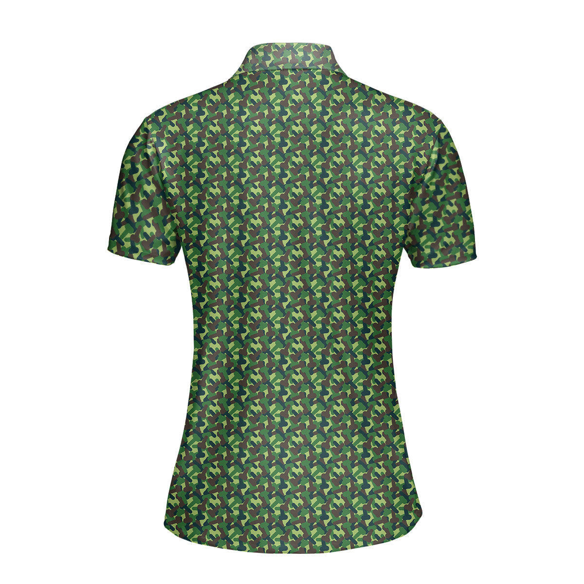 Camouflage Frank and Beans Funny Polo Shirt For Women