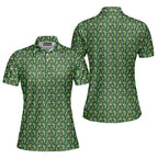 Camouflage Frank and Beans Funny Polo Shirt For Women