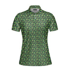 Camouflage Frank and Beans Funny Polo Shirt For Women