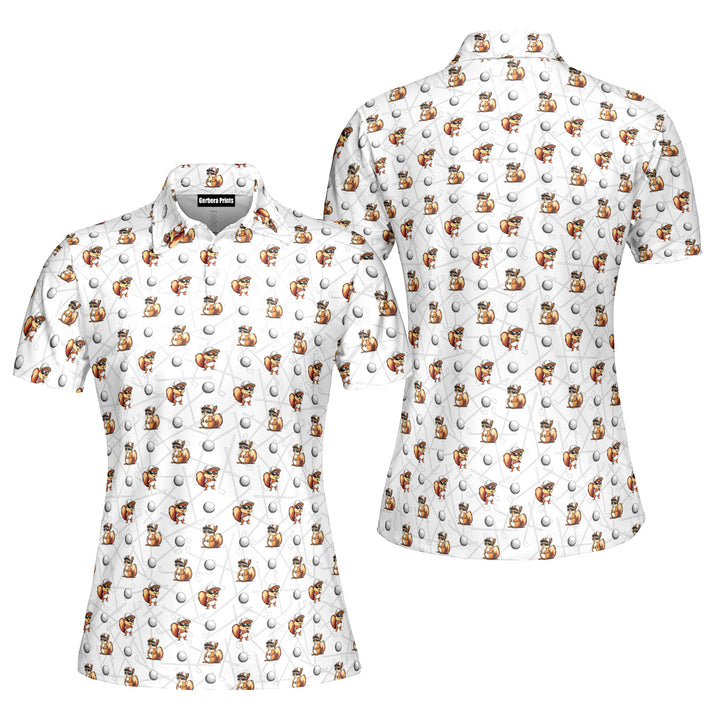 Squirrel Polo Shirt For Women 