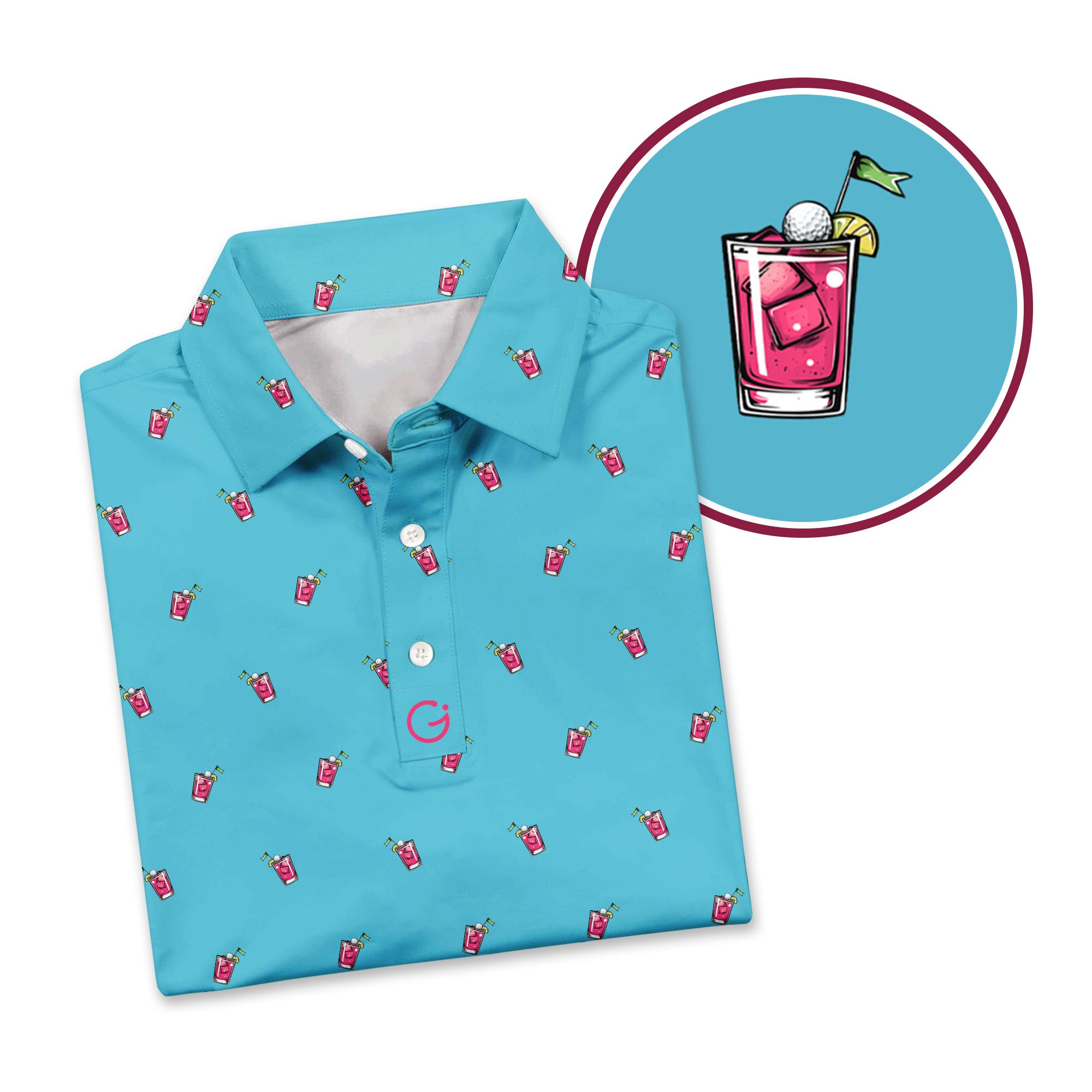 Il est Fore O'clock Somewhere - Polo de golf