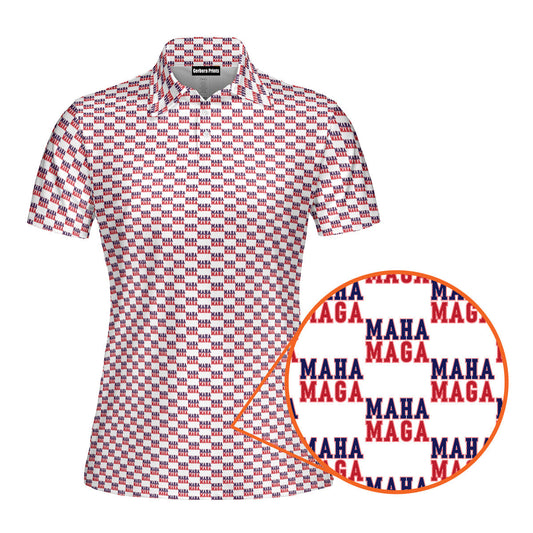 MAHA-MAGA Polo Shirt For Women