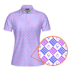 Flipping Birdies Funny Polo Shirt For Women 