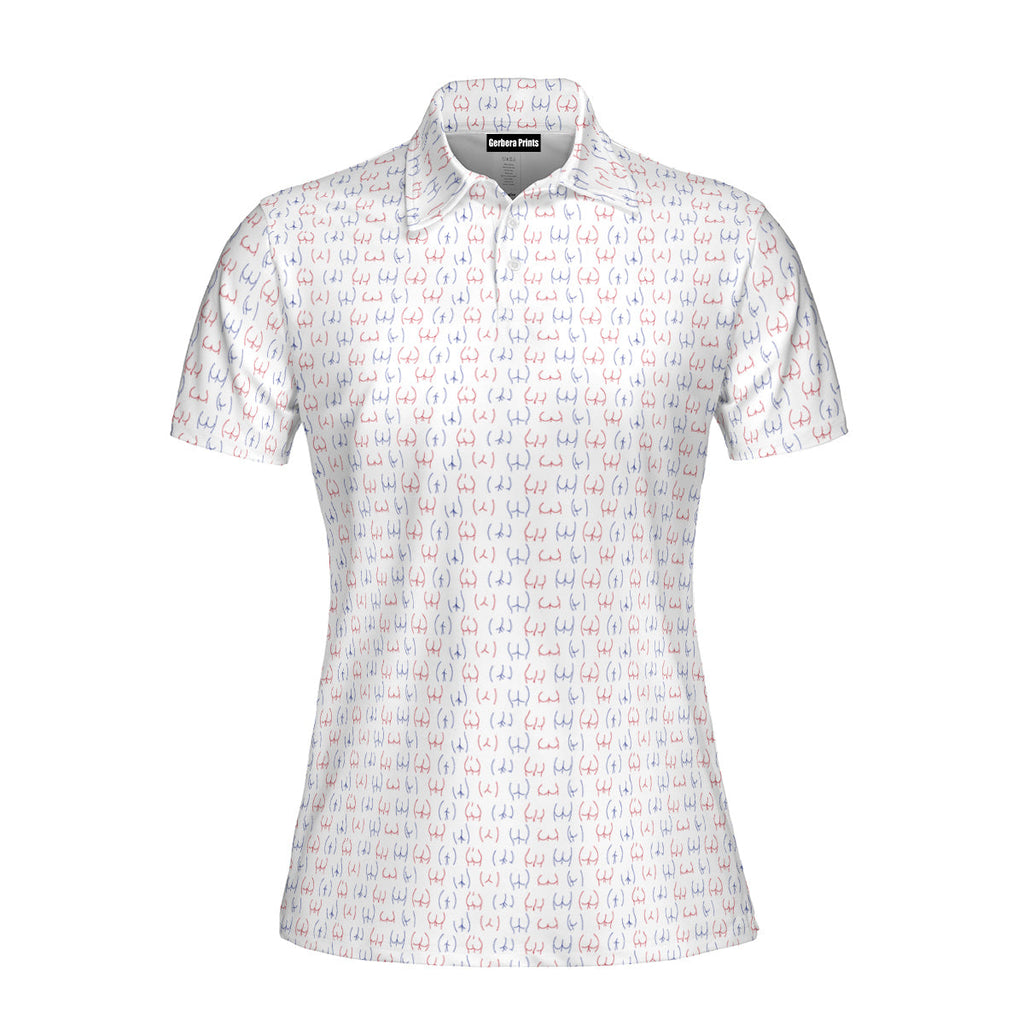 Funny Butt Funny Polo Shirt For Women
