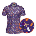 Seductive Witch-Polo Shirt For Women-Gerbera Prints