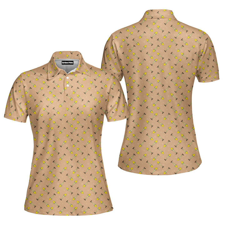 The Fragile Leg Lamp Christmas Funny Polo Shirt For Women 