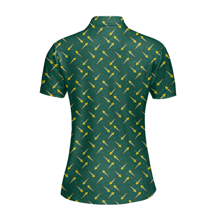 The Fragile Leg Lamp Christmas Funny Polo Shirt For Women 