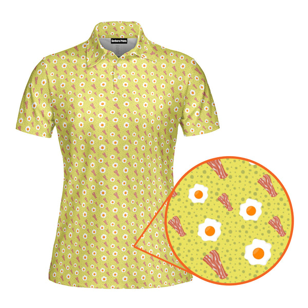 Breakfast Balls Funny Polo Shirt For Women 