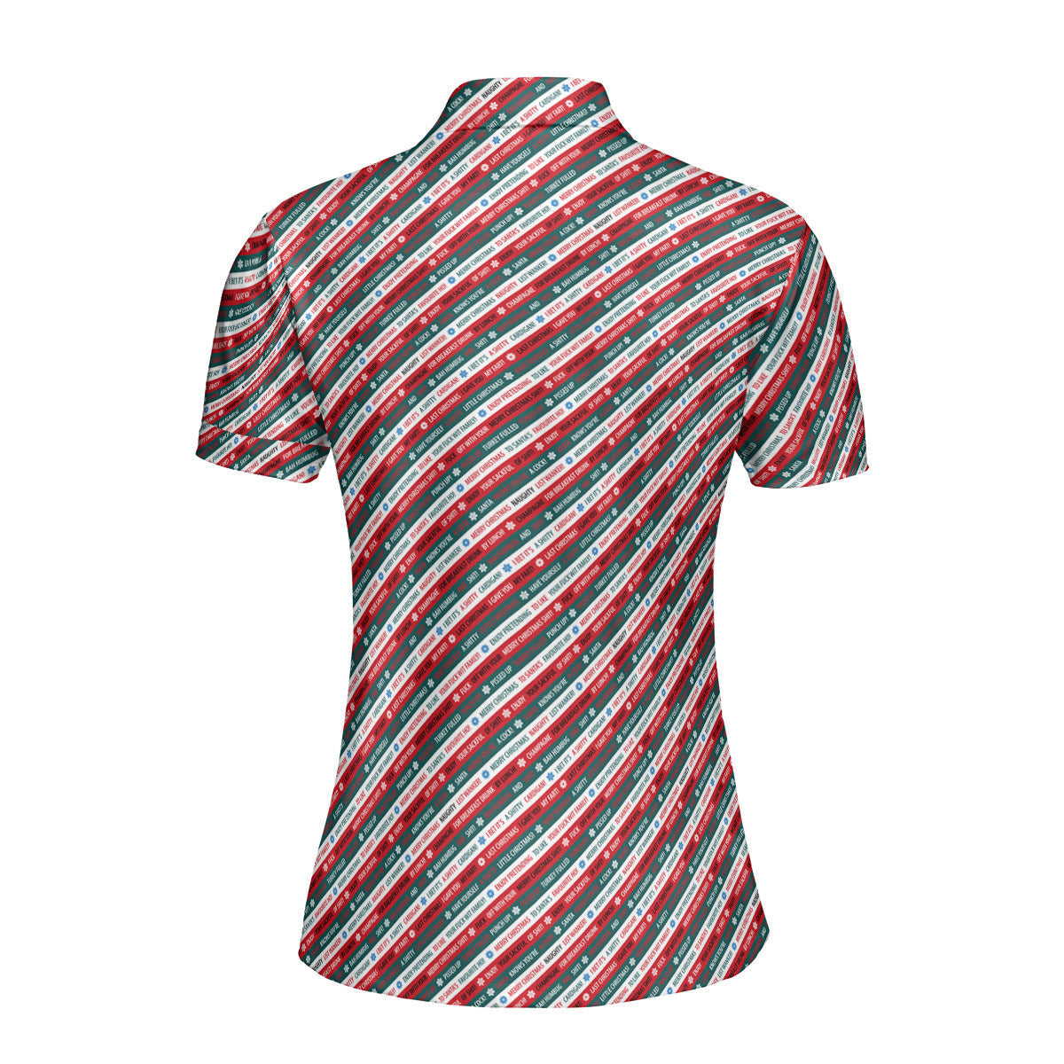 Christmas Xmas Funny Rude Joke Funny Polo Shirt For Women