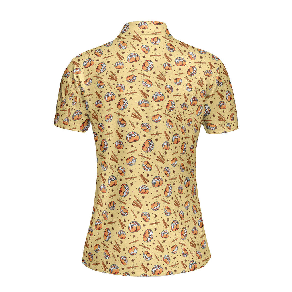 Buns-Polo Shirt For Women-Gerbera Prints