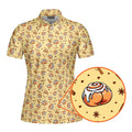 Buns-Polo Shirt For Women-Gerbera Prints