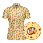 Buns-Polo Shirt For Women-Gerbera Prints