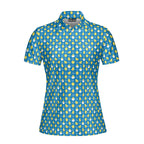 Chicks Dig Me Easter Eggs-Polo Shirt For Women-Gerbera Prints