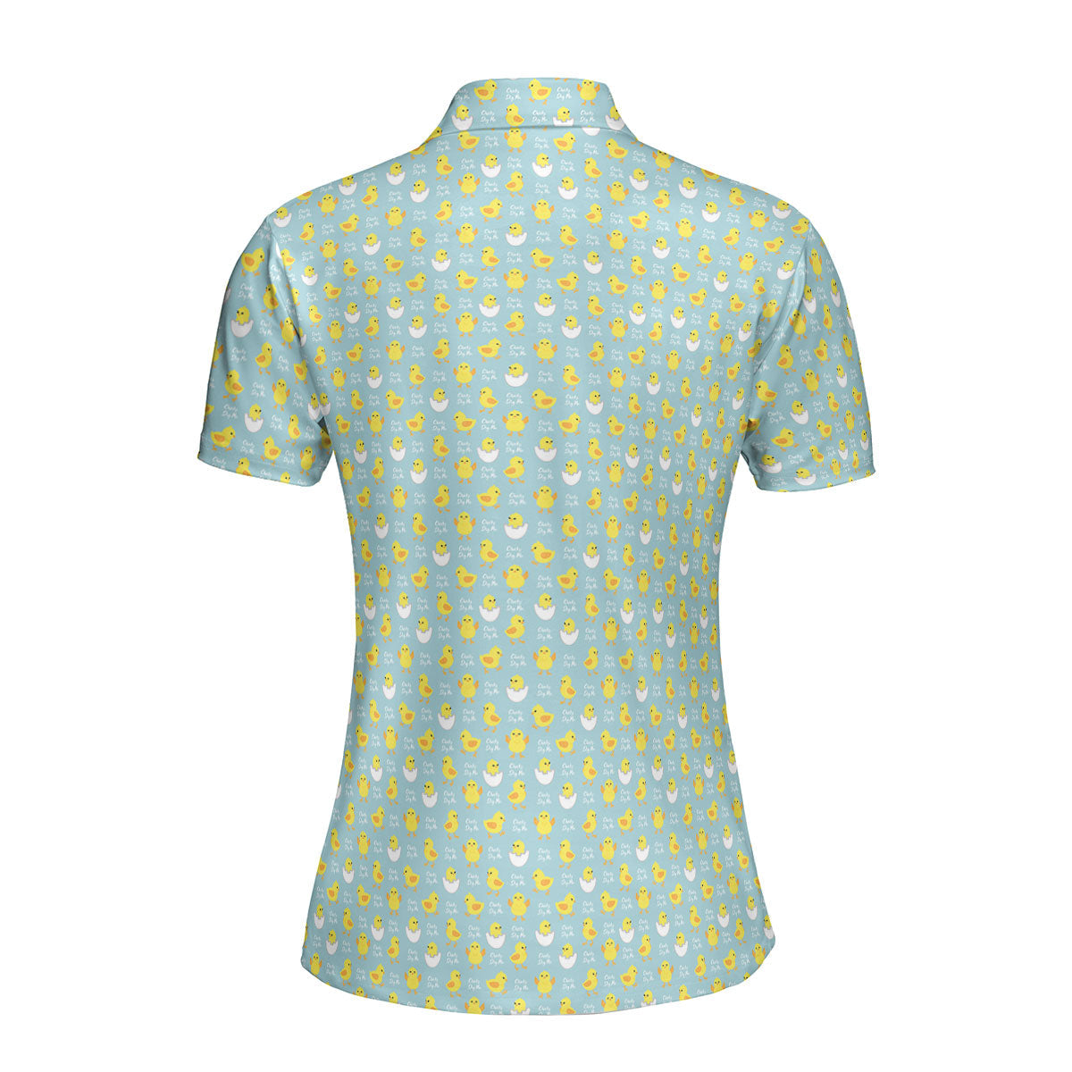 Chicks Dig Me Easter Eggs-Polo Shirt For Women-Gerbera Prints