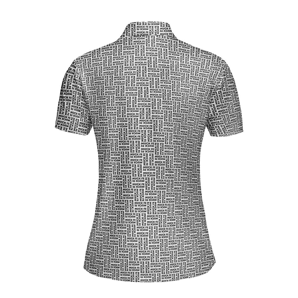 Muck Fe-Polo Shirt For Women-Gerbera Prints