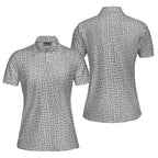 Muck Fe-Polo Shirt For Women-Gerbera Prints