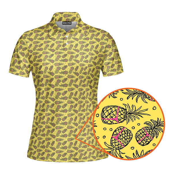 Pineapple Slut Funny Polo Shirt For Women