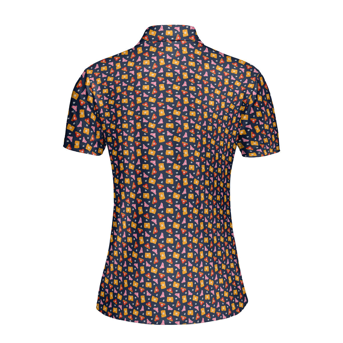 Wet Dream-Polo Shirt For Women-Gerbera Prints