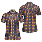 Wet Dream-Polo Shirt For Women-Gerbera Prints