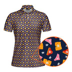 Wet Dream-Polo Shirt For Women-Gerbera Prints