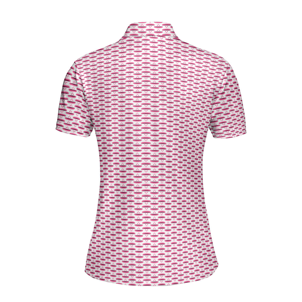Paddle the Pink Canoe Funny Polo Shirt For Women 