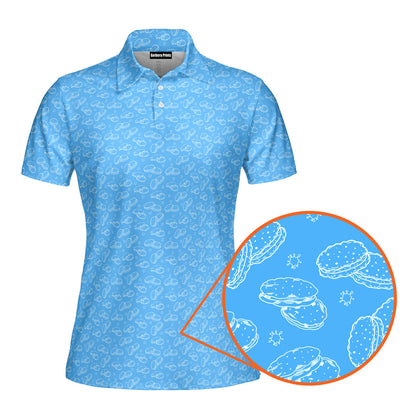 Cream Pie Funny Polo Shirt For Women
