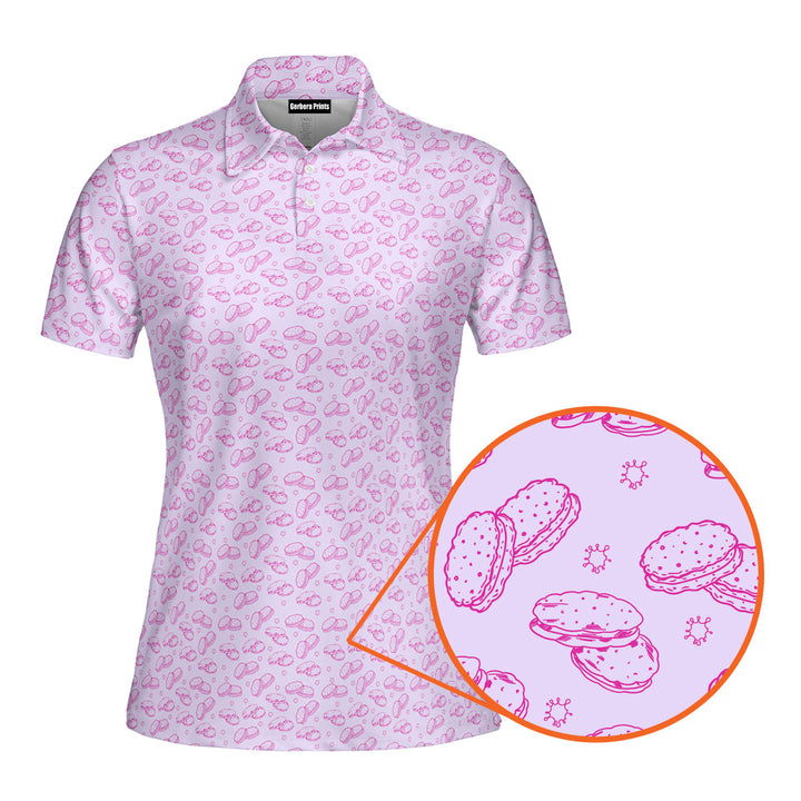 Cream Pie Funny Polo Shirt For Women