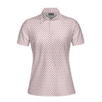 Whip Cream Dream-Polo Shirt For Women-Gerbera Prints