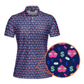 Booty Money-Polo Shirt For Women-Gerbera Prints