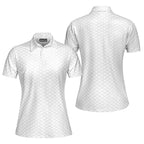 Shaking Hands Skeleton-Polo Shirt For Women-Gerbera Prints