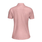 Ice Cream-Polo Shirt For Women-Gerbera Prints