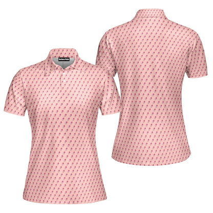 Ice Cream Funny Polo Shirt For Women