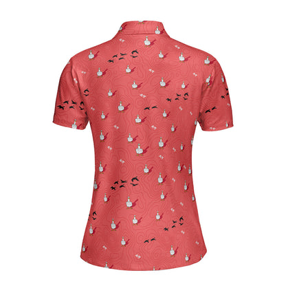 Duck You Funny Polo Shirt For Women