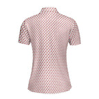 Pizza Slut-Polo Shirt For Women-Gerbera Prints