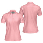 Brain Butts-Polo Shirt For Women-Gerbera Prints