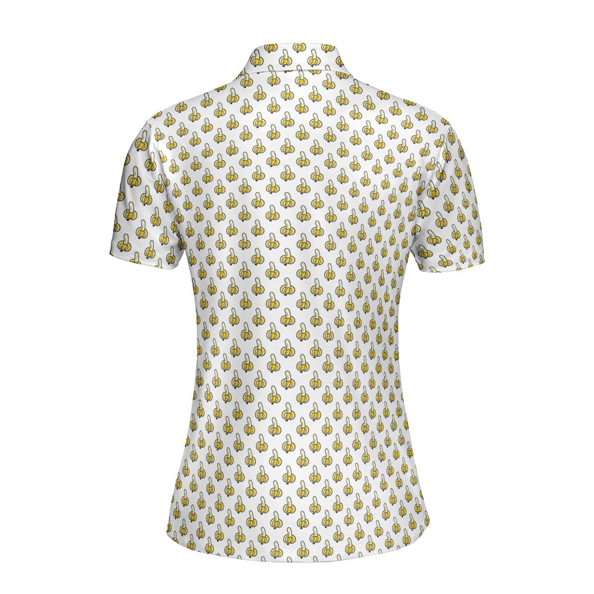 Banana-Polo Shirt For Women-Gerbera Prints