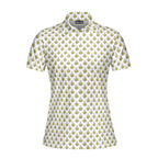 Banana-Polo Shirt For Women-Gerbera Prints