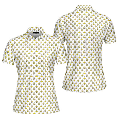 Banana Funny Polo Shirt For Women
