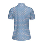 Lovers Rabbits-Polo Shirt For Women-Gerbera Prints