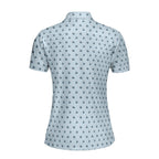 Lovers Rabbits-Polo Shirt For Women-Gerbera Prints