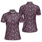 Milk & Cookies-Polo Shirt For Women-Gerbera Prints