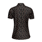 Netflix and Chill-Polo Shirt For Women-Gerbera Prints