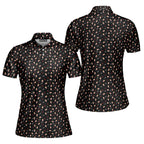 Netflix and Chill-Polo Shirt For Women-Gerbera Prints