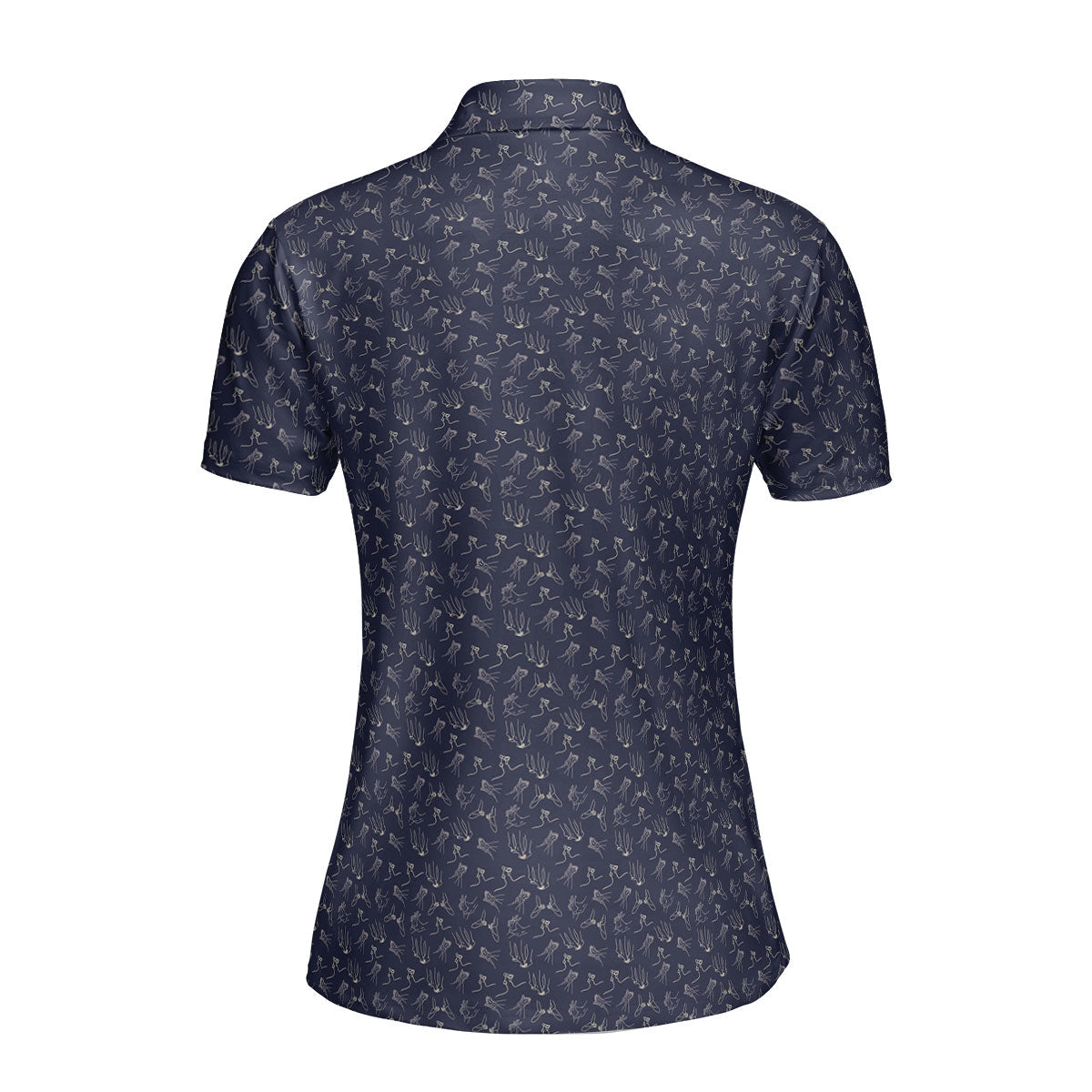 Thirsty-Polo Shirt For Women-Gerbera Prints