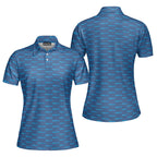 OnlyGolf-Polo Shirt For Women-Gerbera Prints