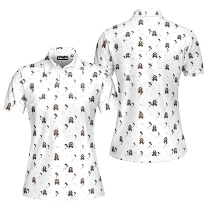 I Saw That Funny Polo Shirt For Women