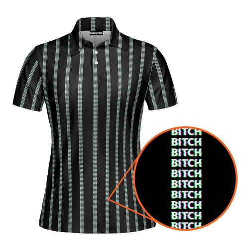 B*tch Funny Polo Shirt For Women